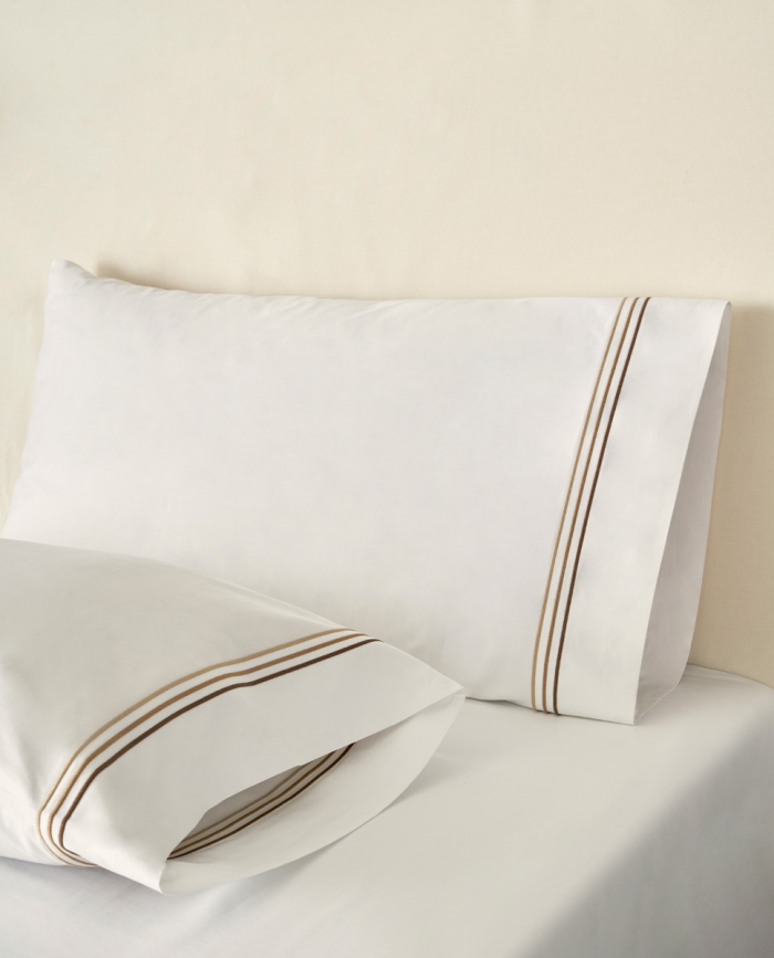 Fundas de Almohada Autograph Beige