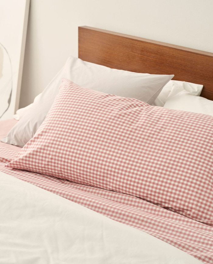 Fundas de Almohada Aran Rosa