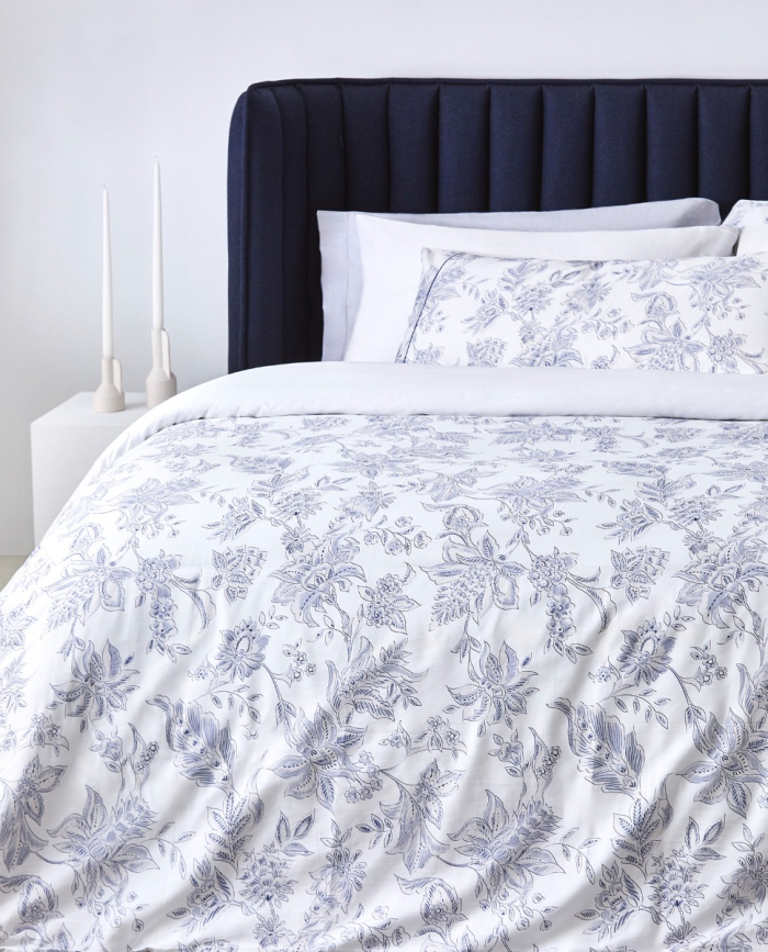Housse de Couette Cintia Bleu