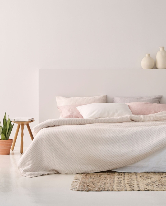 Duvet Cover Flax Pink