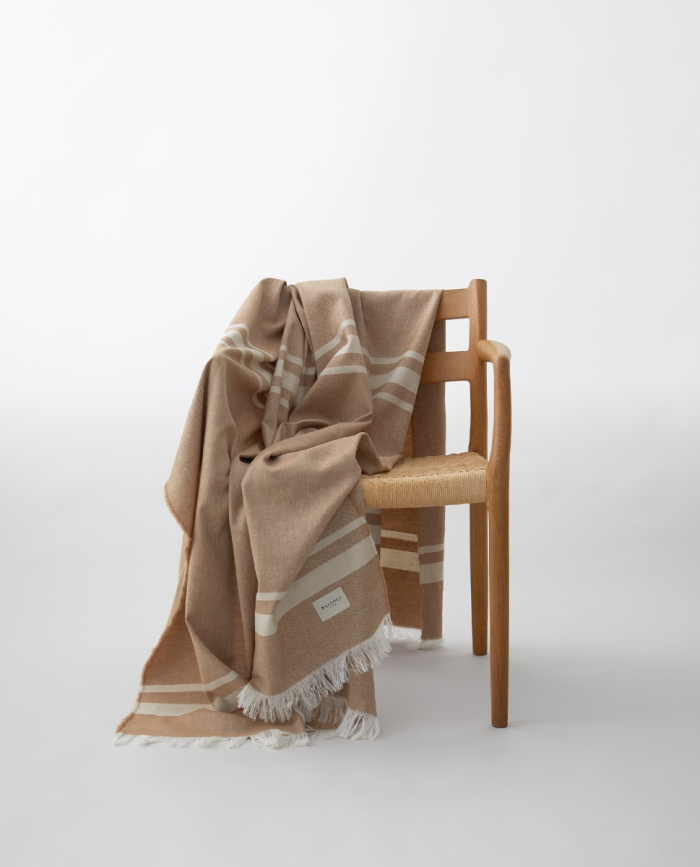 Plaid Tirana Beige
