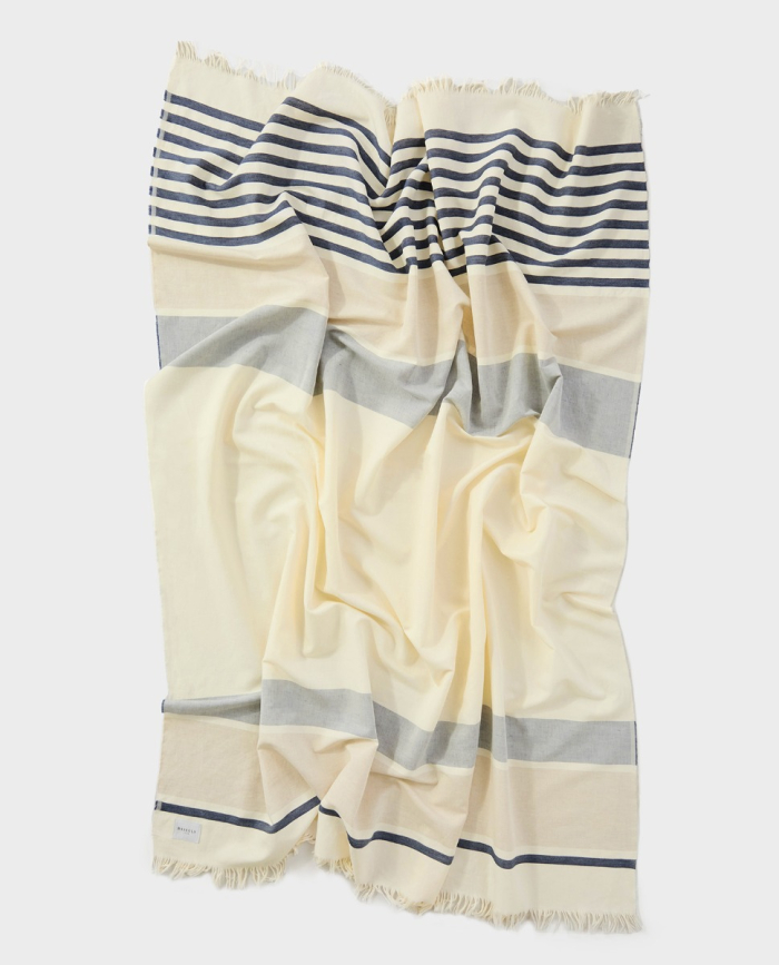 Pareo de Playa Hampton Negro