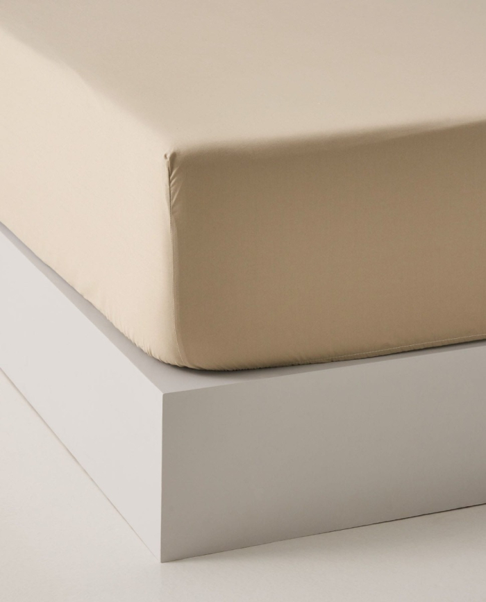 Sábana Bajera Cotton Beige