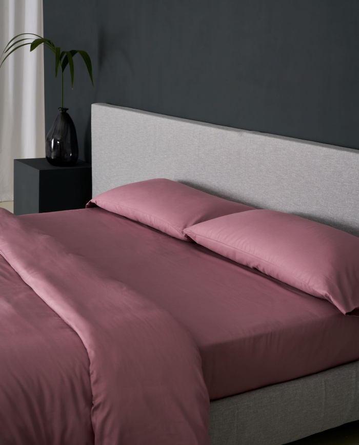 Drap Plat Lina Mauve