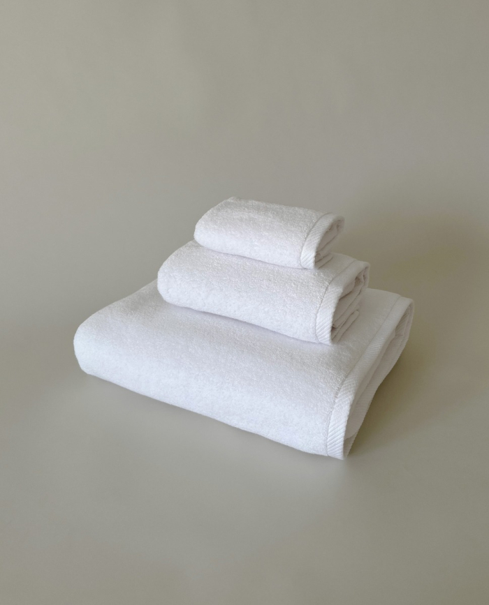 Toalla Asana Zero Twist 600 Blanco