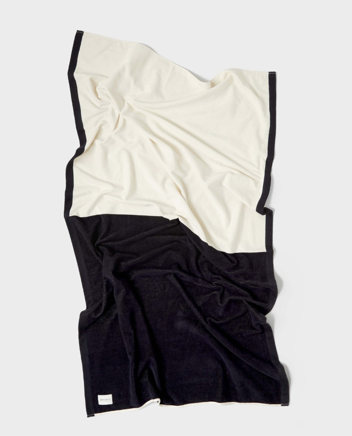 Beach Towel Midi Black