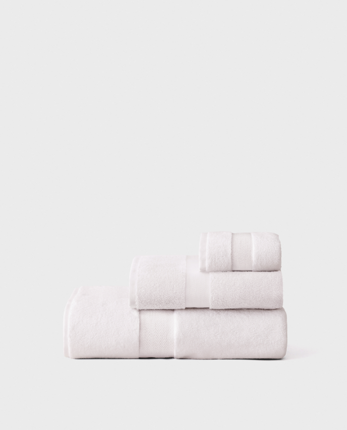 Serviette de Bain Isabelle 650 Blanc