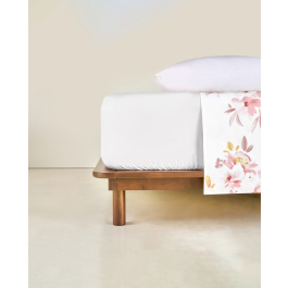 Sábana Bajera Percal 200 Blanco