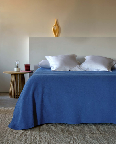 Bedspread Sion Electric Blue