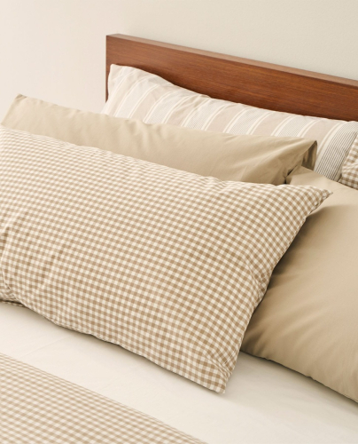 Fundas de Almohada Aran Beige