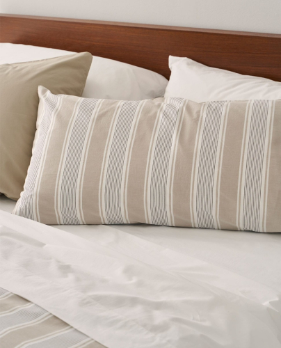 Taies d'Oreiller Leco Gris