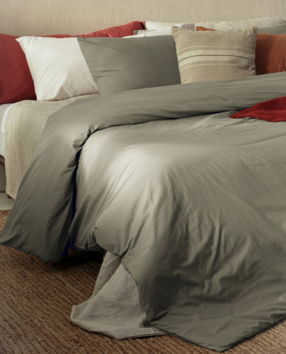 Housse de Couette Garment Washed Florencia Vert