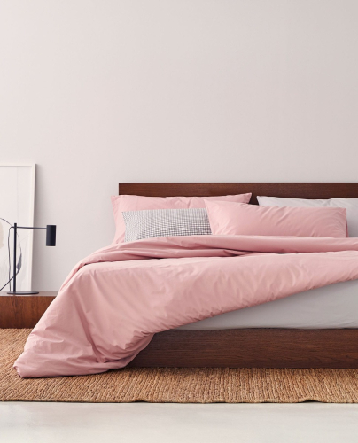 Duvet Cover Cotton Pink