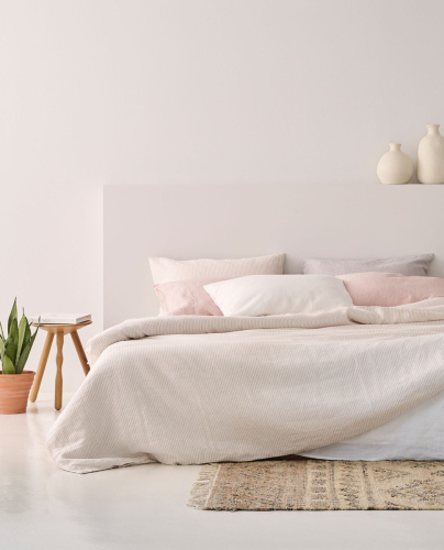 Duvet Cover Flax Pink