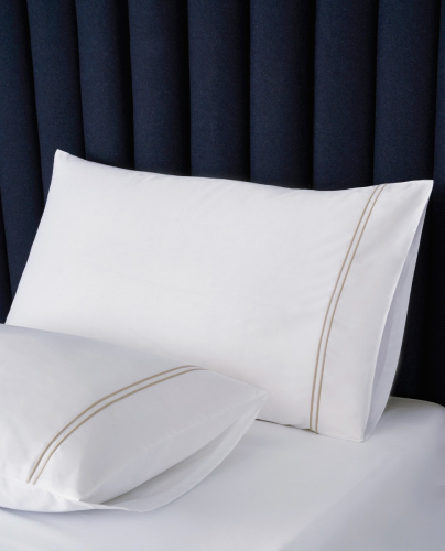 Taies d' Oreiller Chamonix Beige