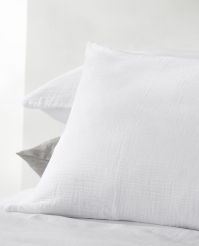 Fundas de Almohada de Gasa Gauze Blanco