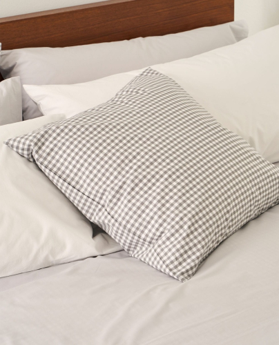 Taies d'Oreiller Aran Beige (Set de 2)