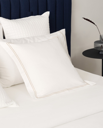 Taies d' Oreiller Chamonix Beige (Set de 2)