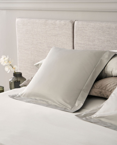 Taies d' Oreiller Regent Gris (Set de 2)