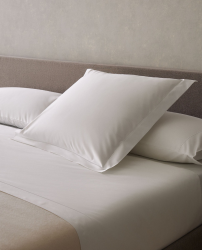 Cushion Covers Tiara White (Pack 2 units)
