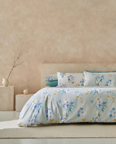 Duvet Cover Set Eire Blue 