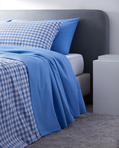 Sábana Encimera Cotton Azul
