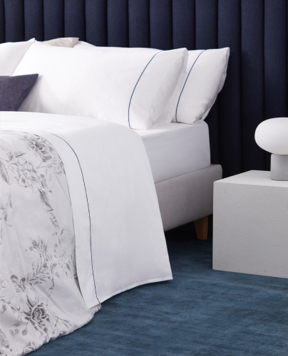 Flat Sheet Dallas Blue