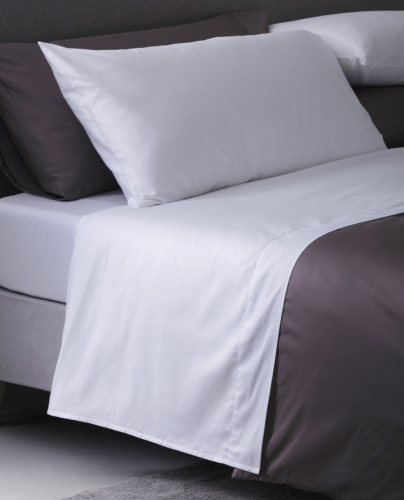 Drap Plat Regnant Blanc Matte