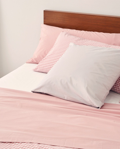 Flat Sheet Cotton Pink