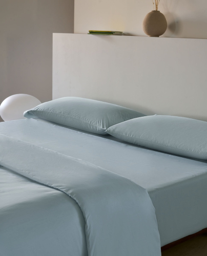 Flat Sheet Zoe Blue