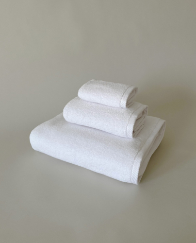 Toalla Asana Zero Twist 600 Blanco
