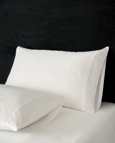 Funda de almohada azul de algodón y poliéster clásica para cama de 90 cm.  Compra mínima